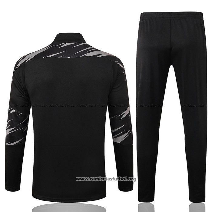 Chandal de Sudadera del Borussia Dortmund 2020/2021 Negro